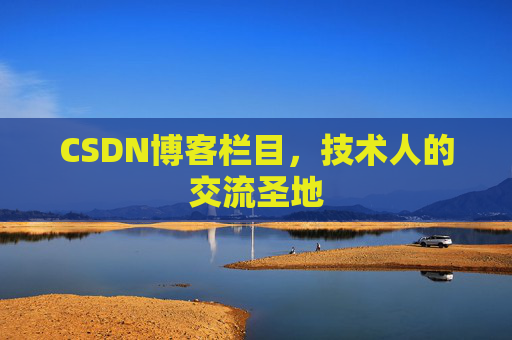 CSDN博客栏目，技术人的交流圣地